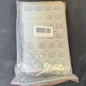 Diamond Dotz Painting Clear Plastic Storage Box and tool kit all new